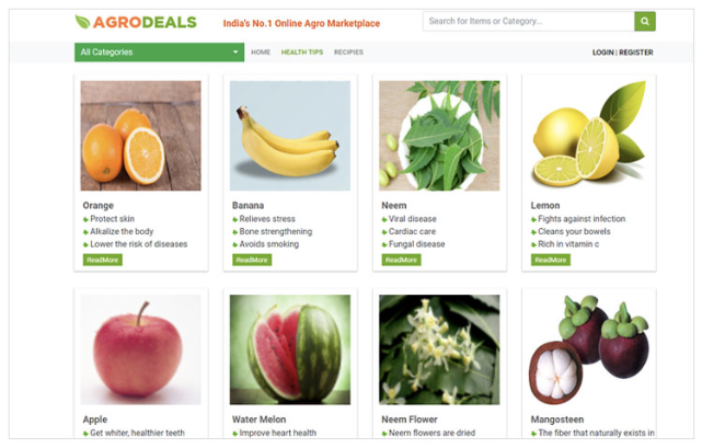 Agro Deals Demo